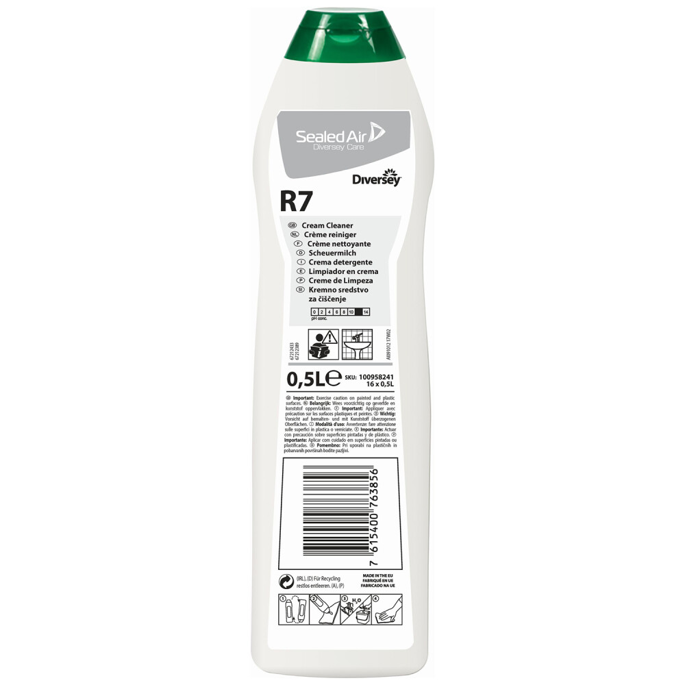 Detergent crema multifunctionala Taski R7 Diversey 500ml Diversey imagine 2022 depozituldepapetarie.ro